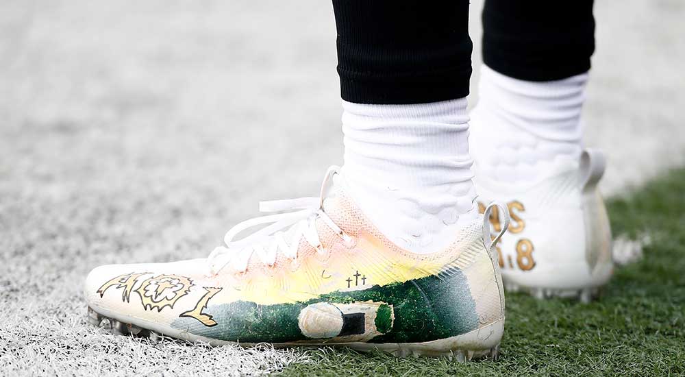 On NFL Cleats Making Christ 'Famous'